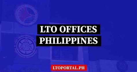 LTO – SAN RAFAEL DISTRICT OFFICE – CONTACT .